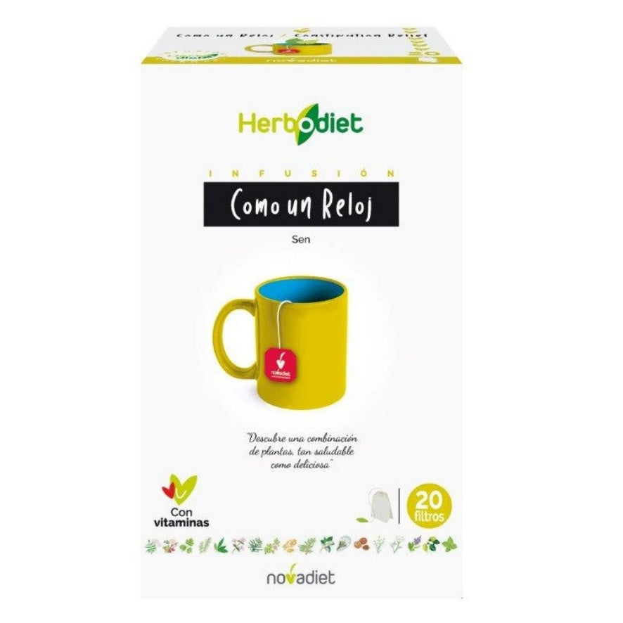 Herbodiet Como Un Reloj Infusiones 20inf Nova Diet