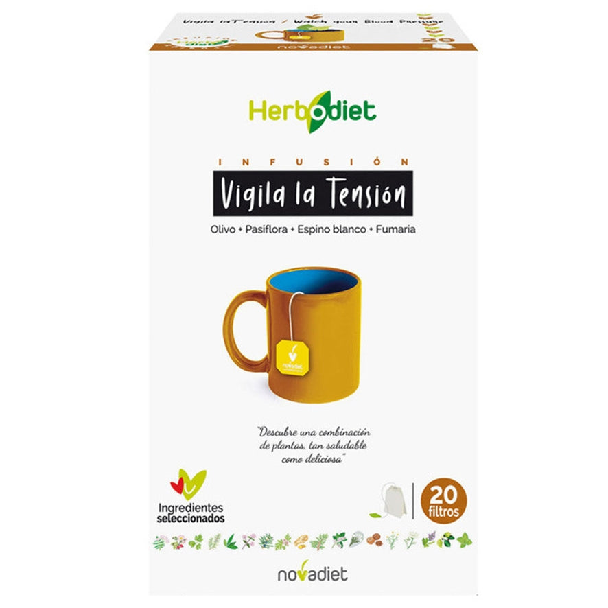 Infusiones Herbodiet Vigila Tu Tension 20inf Nova Diet