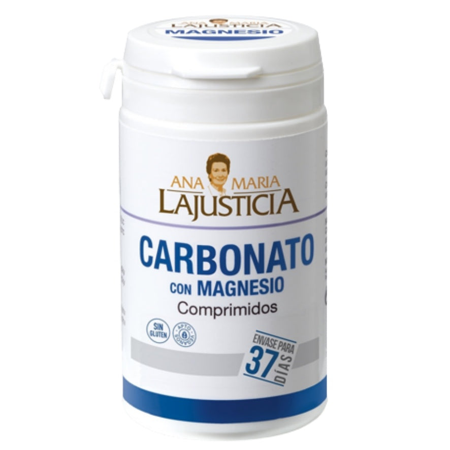Carbonato de Magnesio SinGluten Vegan 75comp Ana Maria Lajusticia