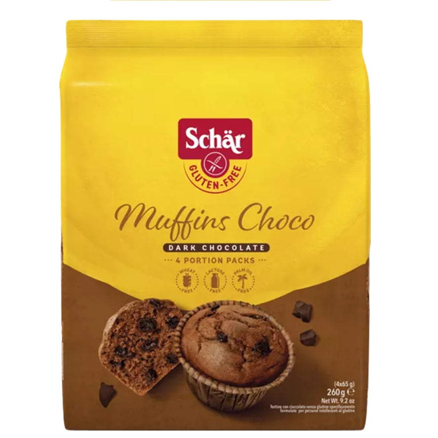 Muffins Chocolate SinGluten 225g Dr. Schar