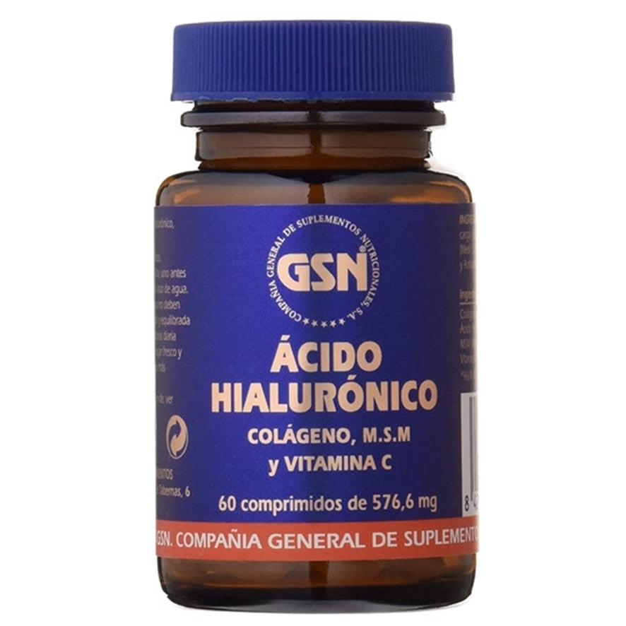 Acido Hialuronico Colageno y Vitamina-C 60comp G.S.N.