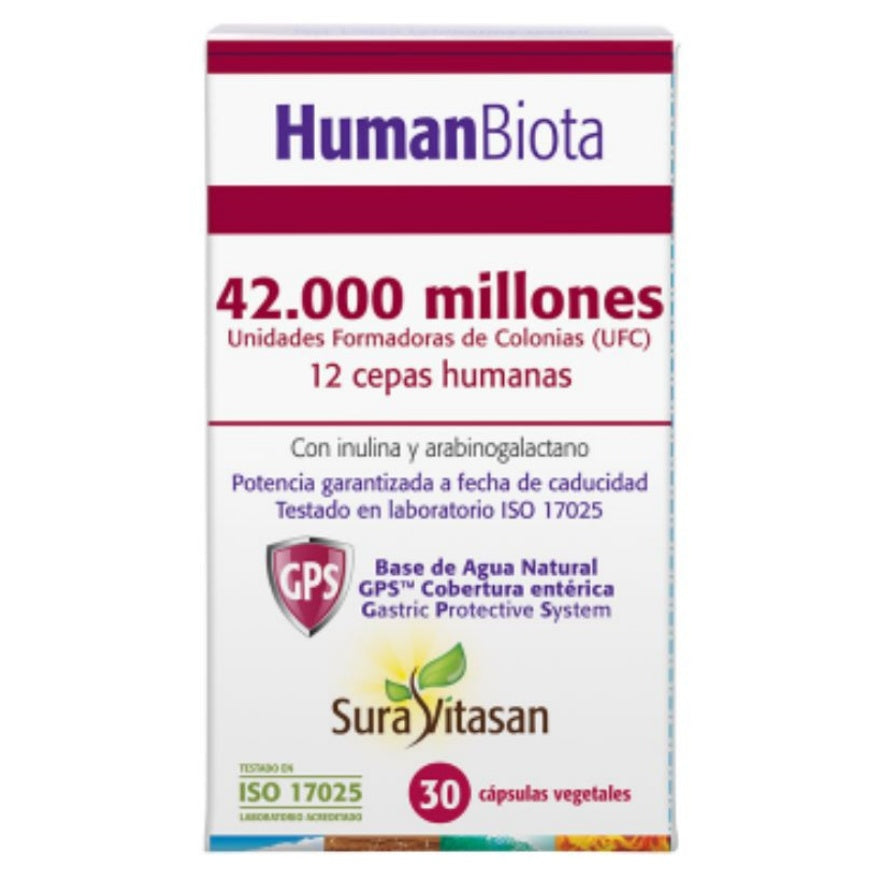 Human Biota Probioticos 42.000 millones Bio 30caps Sura Vitasan