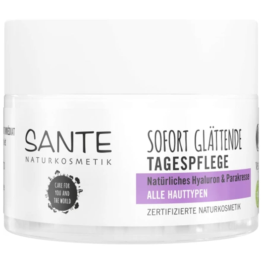 Crema Facial Dia Alisadora Antiedad Bio Vegan 50ml Sante