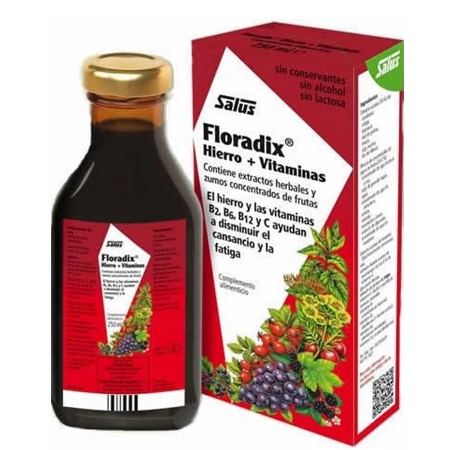 Floradix Hierro y Vitaminas 500ml Salus