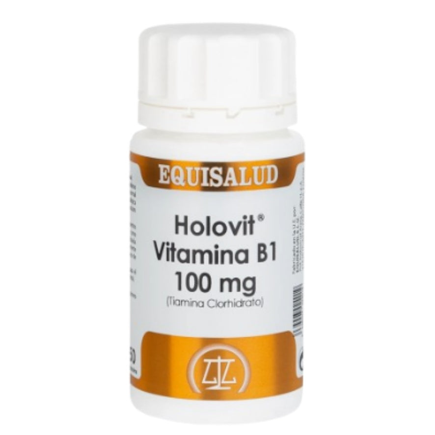 Holovit Vitamina B1 100Mg Tiamina Clorhidrato 50caps Equisalud