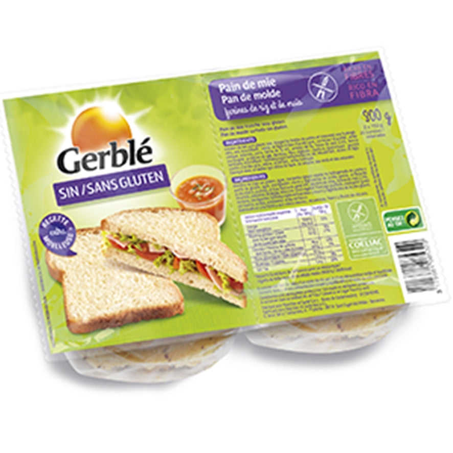 Pan de Molde SinGluten 300g Gerble