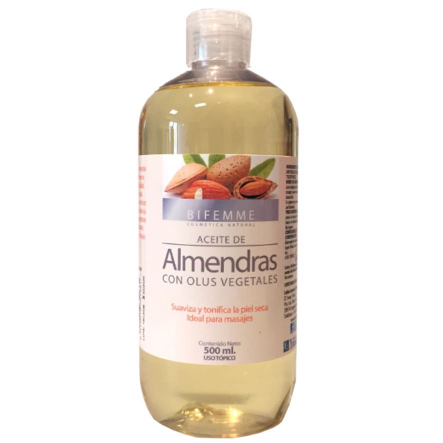 Aceite Almendra Dulce 500ml Ynsadiet Bifemme