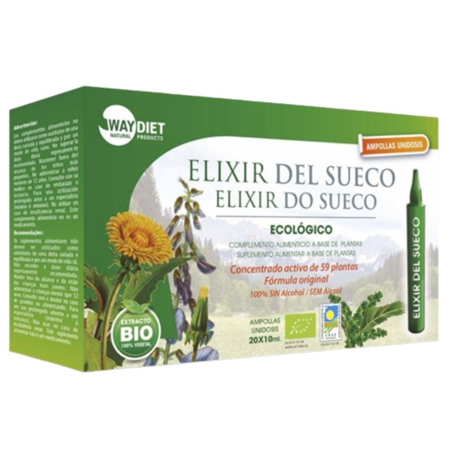 Biter Sueco Elixir 10Ml 21 Ampollas Way Diet