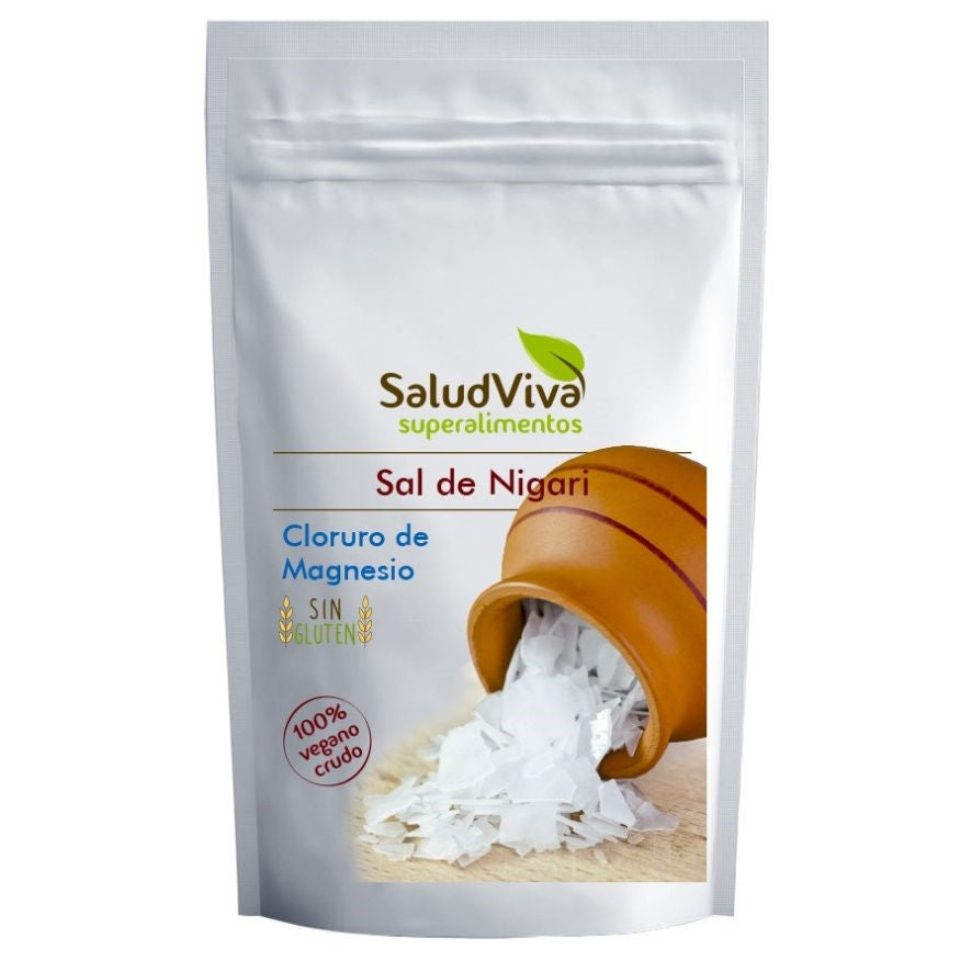 Sal Nigari Cloruro de Magnesio Vegan 500g Salud Viva