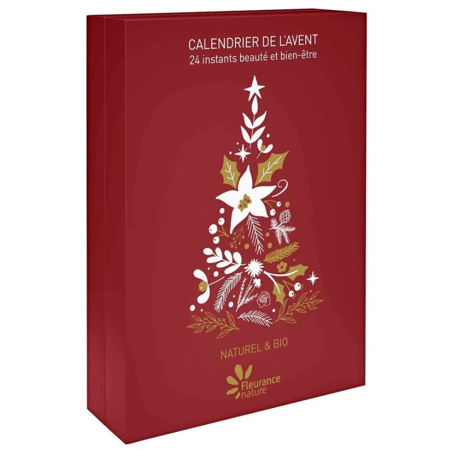 Calendario de Adviento Rojo Bio 1ud Fleurance Nature
