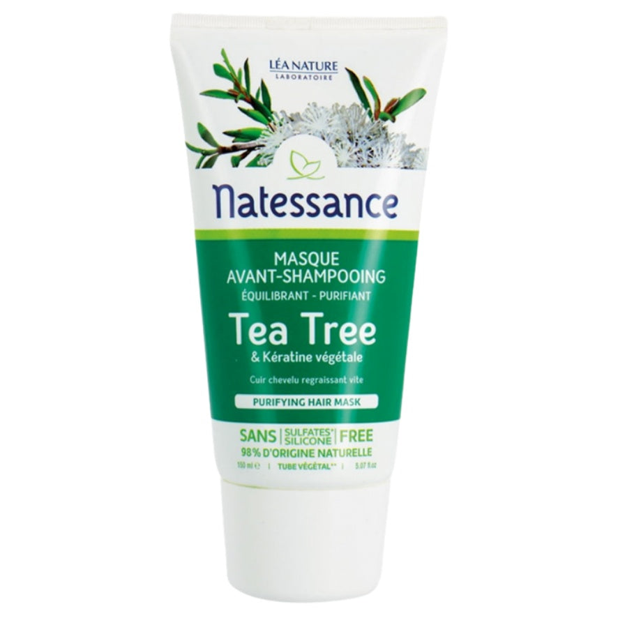 Mascarilla Pre-Champu Arbol Te Purificante Bio 150ml Natessance