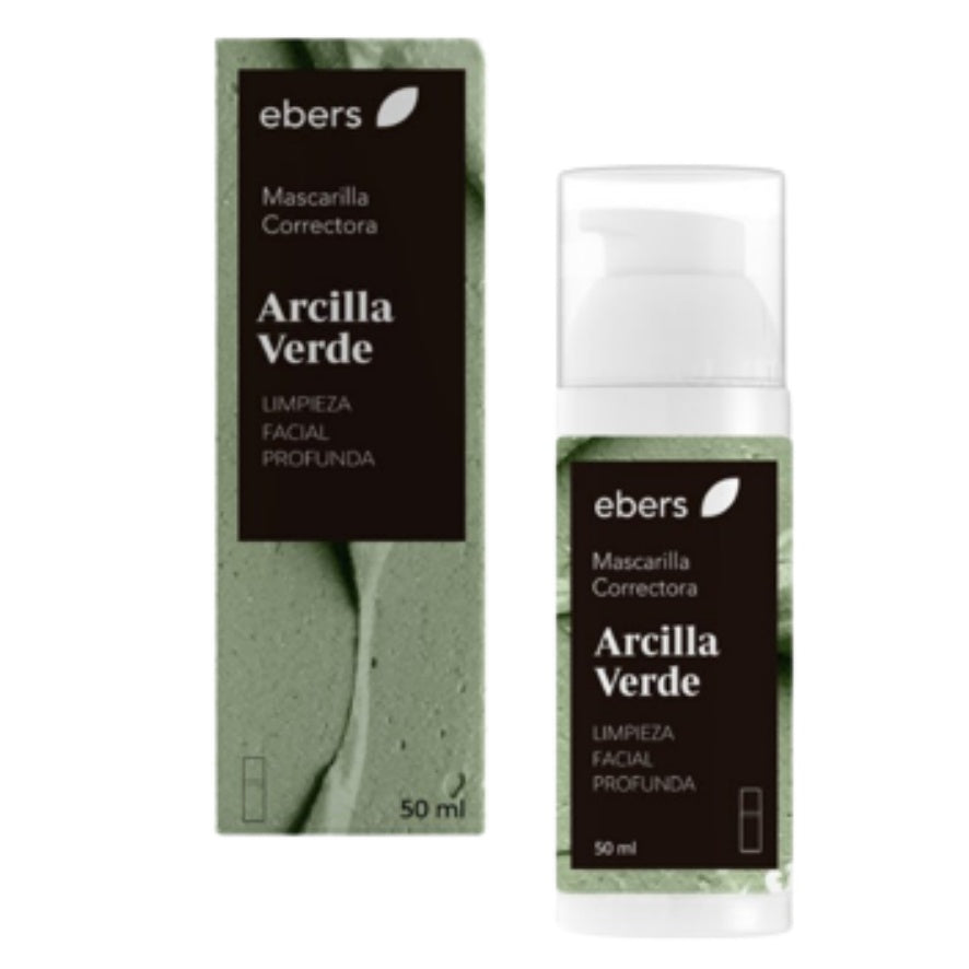 Mascarilla Correctora Arcilla Verde 50ml Ebers
