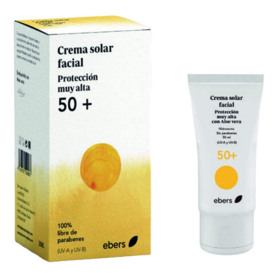Protector Solar Facial Fps50 50ml Ebers