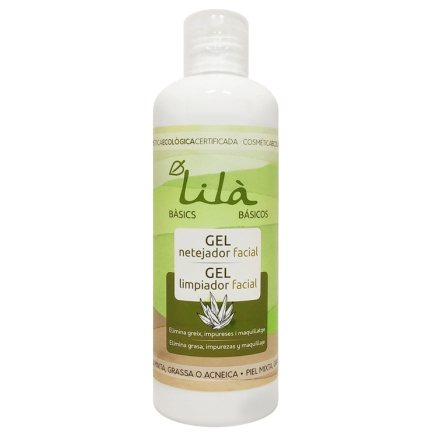 Gel Limpiador Facial Eco 250ml Lila