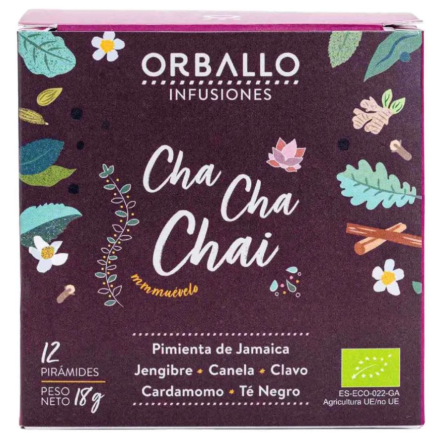 Cha Cha Chai Eco 12 Piramides Orballo
