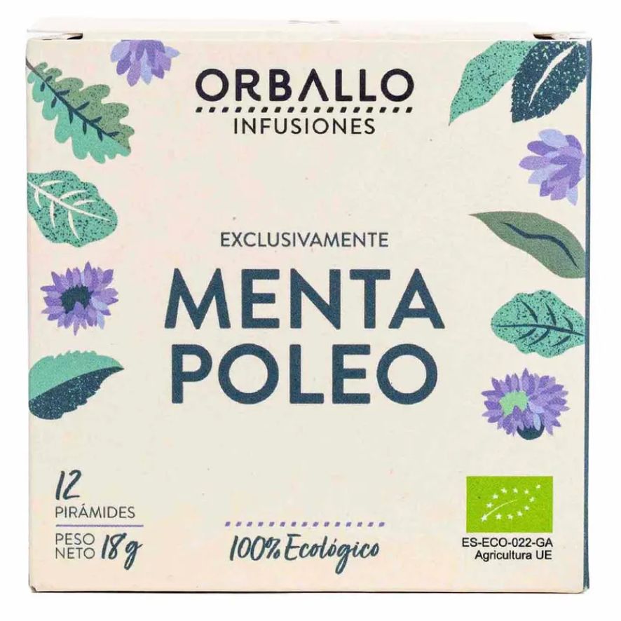 Exclusivamente Menta Poleo Eco 12 Piramides Orballo