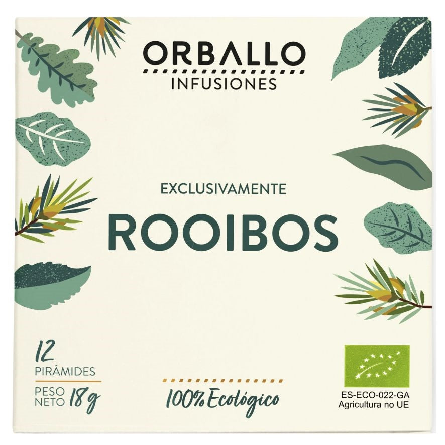 Exclusivamente Rooibos Eco 12 Piramides Orballo
