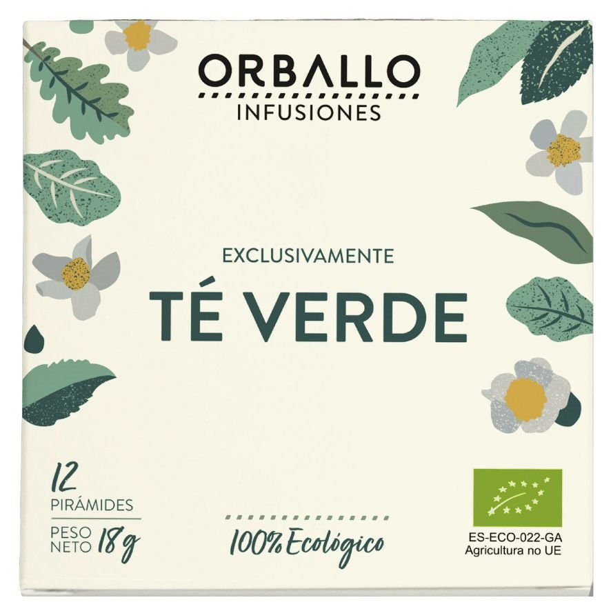 Exclusivamente Te Verde Eco 12 Piramides Orballo