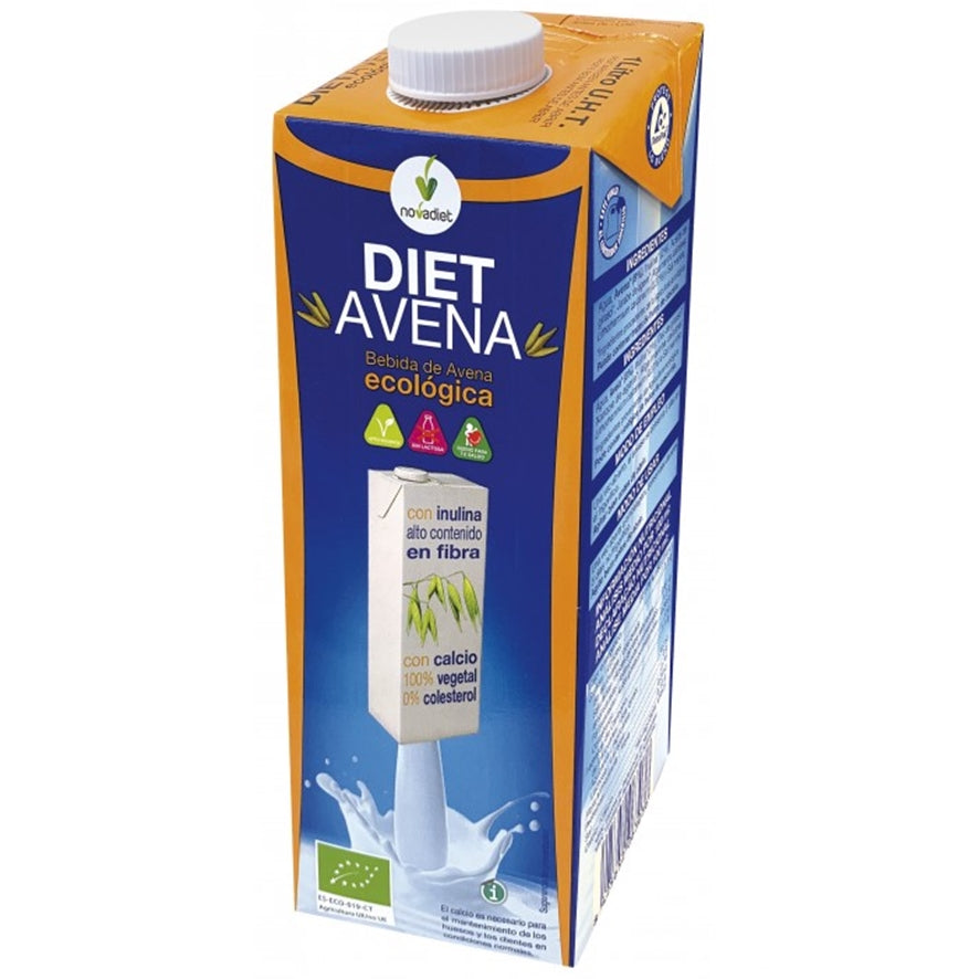 Bebida Vegetal de Avena Eco Vegan 6x1L Nova Diet