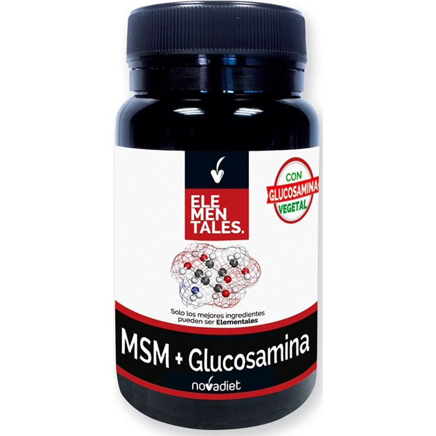 MSM Glucosamina Elementales 40caps Nova Diet