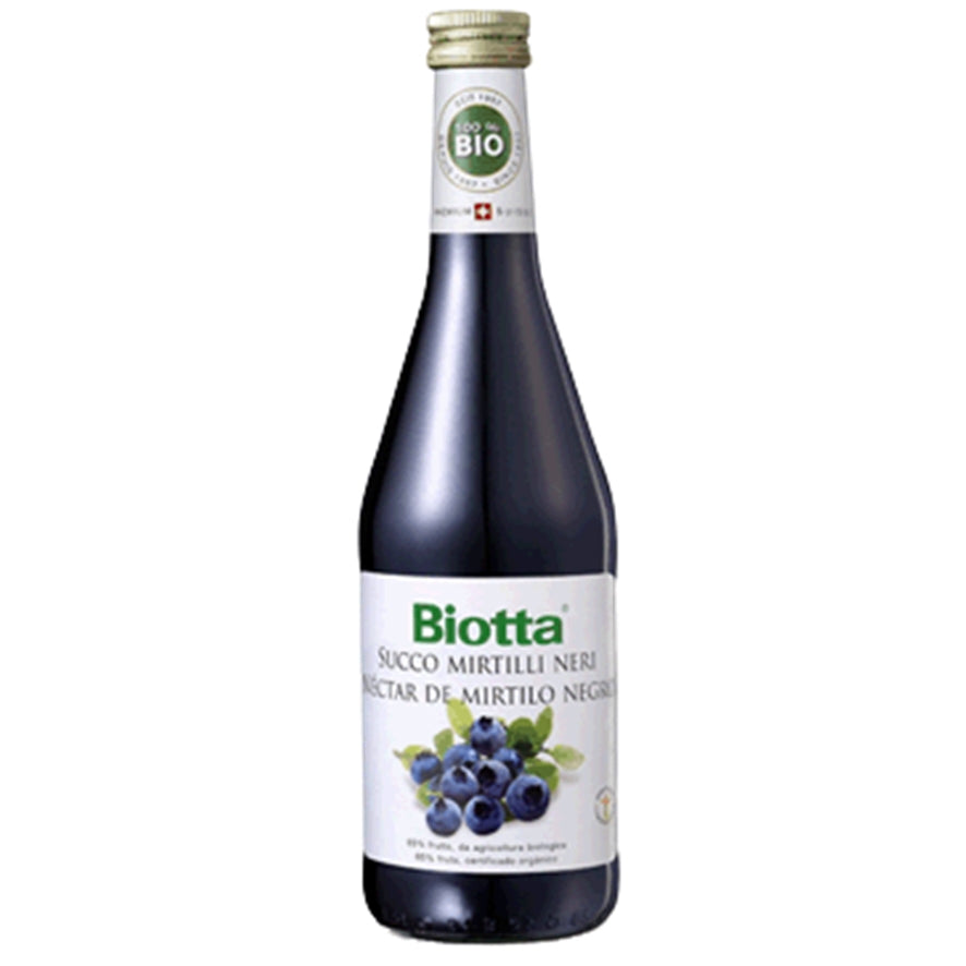 Jugo Mirtilos Negros Bio Vegan 500ml Biotta