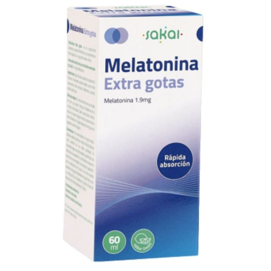 Melatonina Extra Gotas 1.9 Mg 60ml Sakai