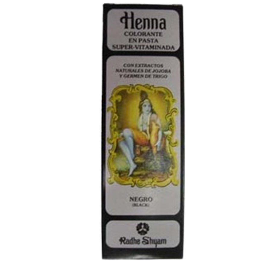 Henna Negra Pasta 200ml Radhe Shyam