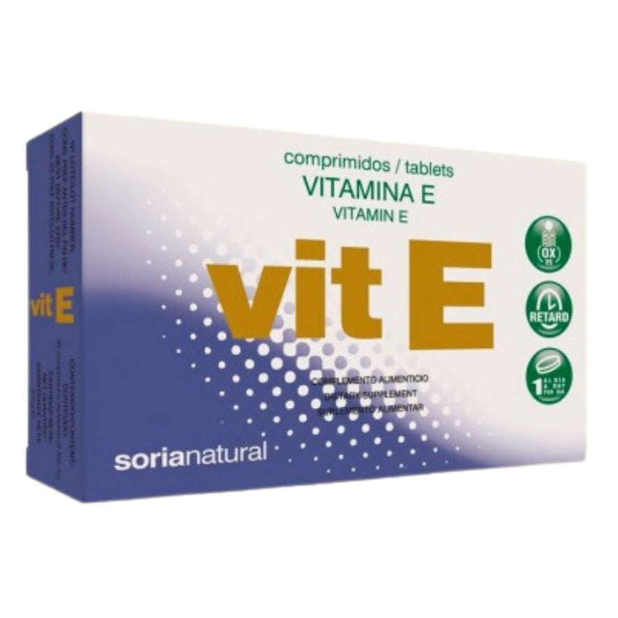 Vitamina E 200mg. Lib. Sostenida 48comp Soria Natural