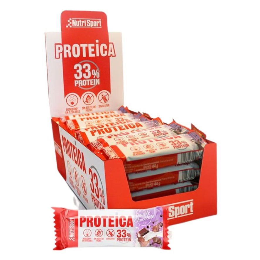 Barrita Proteica Double Choc 24uds Nutri-Sport