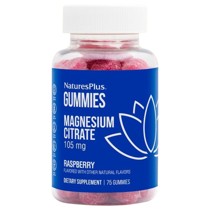Gummies Citrato Magnesio 75gominolas Natures Plus