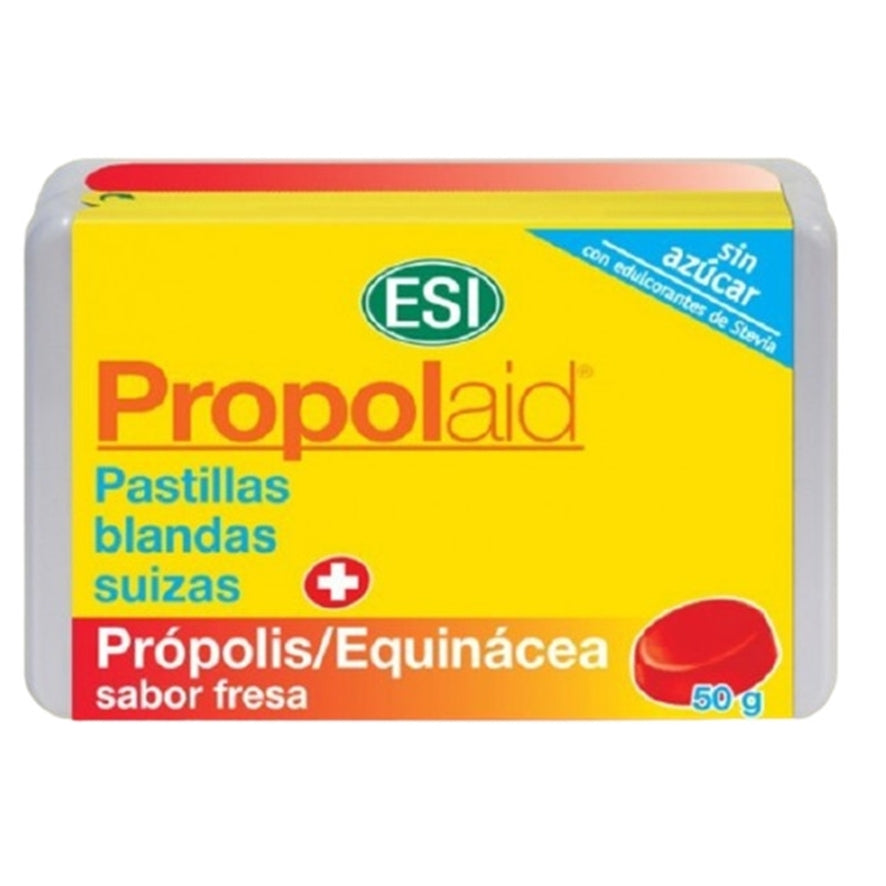 Propolaid Propolis y Equinacea Fresa SinAzucar 50g Esi