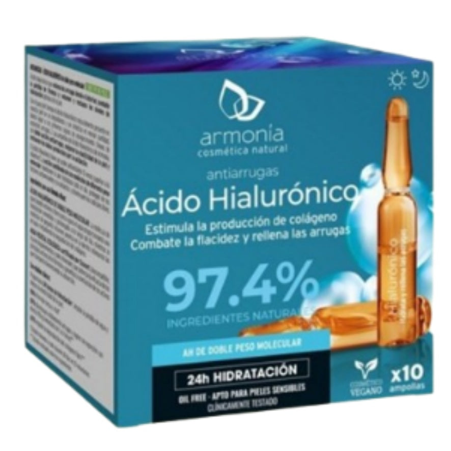 Acido Hialuronico Antiarrugas Vegan 10ampx2ml Armonia