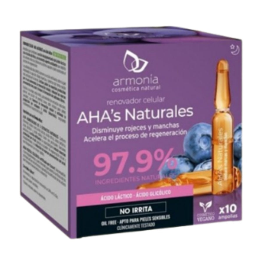 Aha S Naturales Renovador Vegan 10ampx2ml Armonia