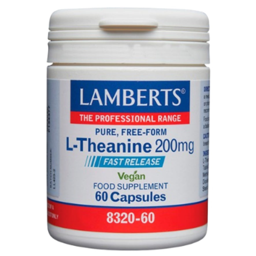 L-Teanina 200Mg Vegan 60comp Lamberts