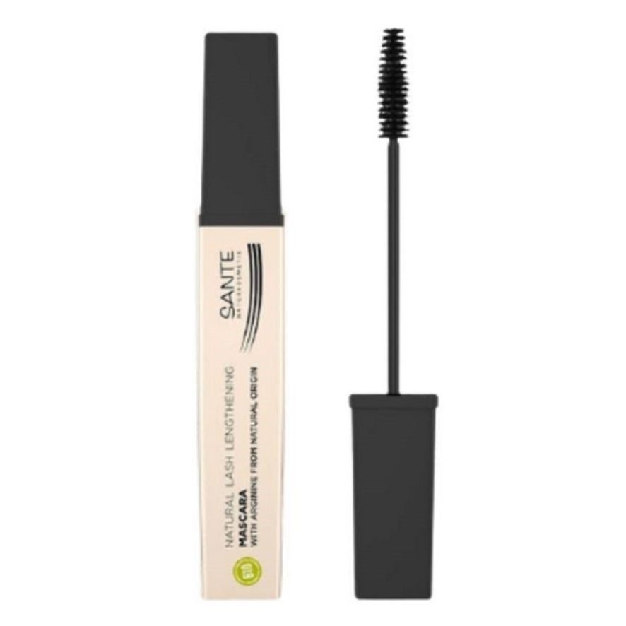 Mascara de Pestañas Lash Lengthening 01 Negro Bio Vegan 1ud Sante