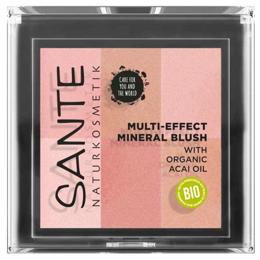Colorete Multi Effect Coral Bio 8g Sante