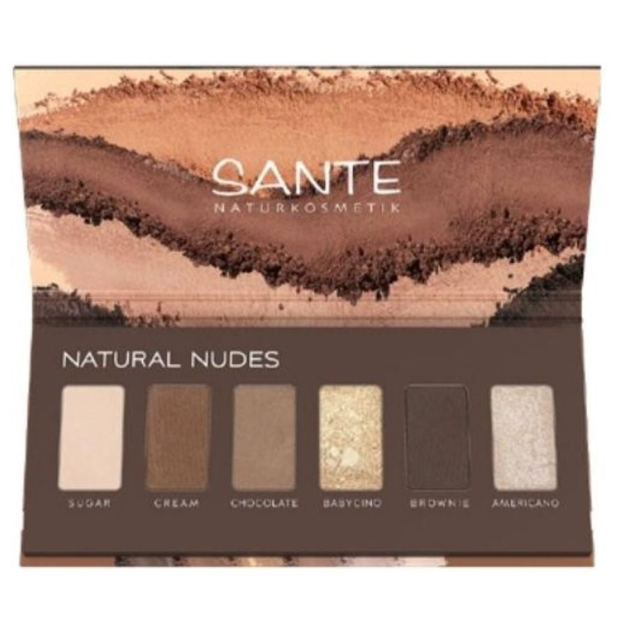 Sombra Ojos Paleta 6 Colores 01 Nudy 6g Sante