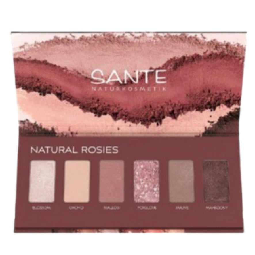 Sombra Ojos Paleta 6 Colores 02 Rosy Bio 6x0.9g Sante