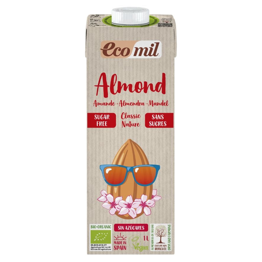 Bebida Vegetal Almendra Classic Nature Bio 6x1L Ecomil