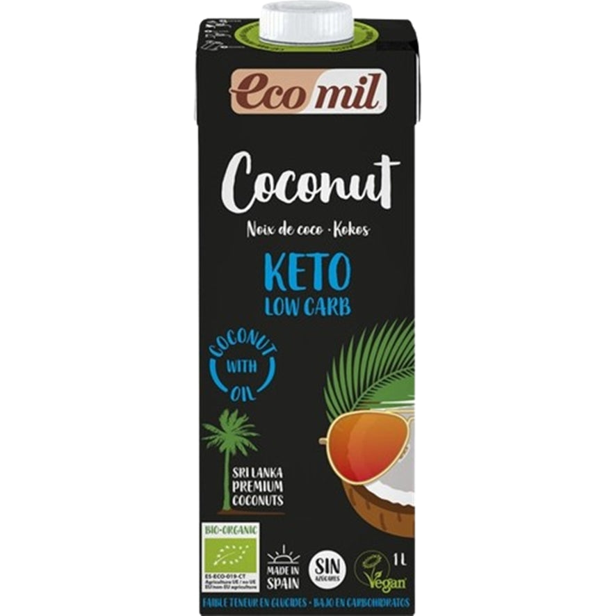 Bebida Vegetal Coconut Nature Keto Bio 6x1L Ecomil