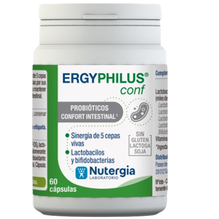 Ergyphilus Confort Probioticos 60caps Nutergia