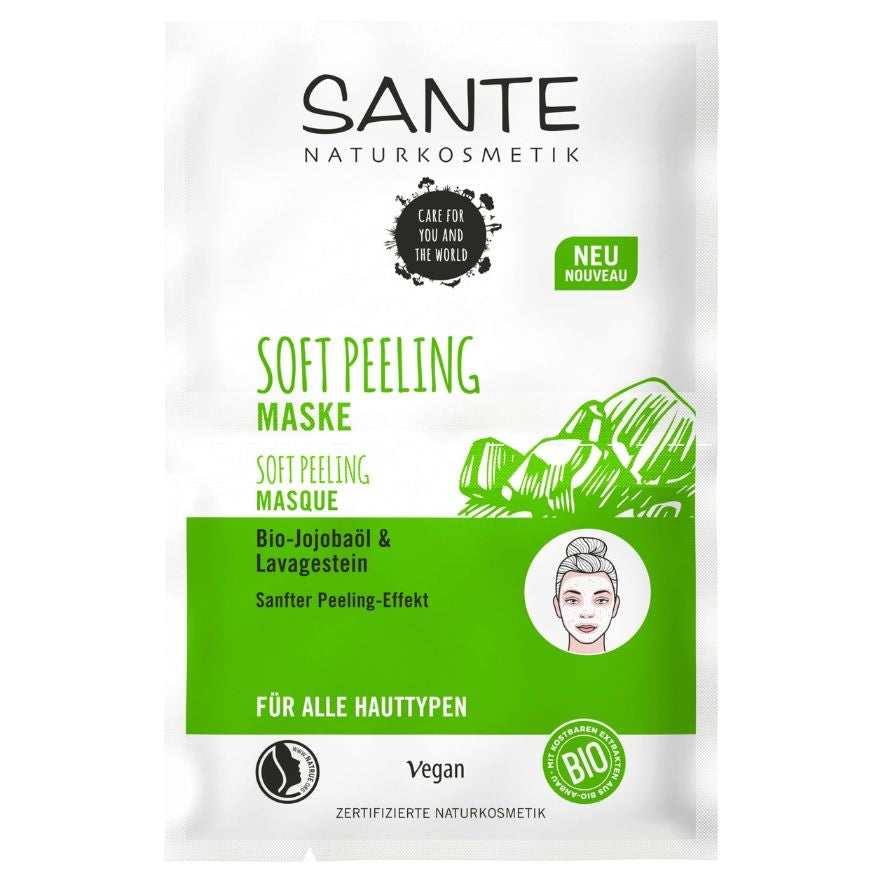 Peeling Suave Aceite Chia Aloe Bio 10 Sobres Sante