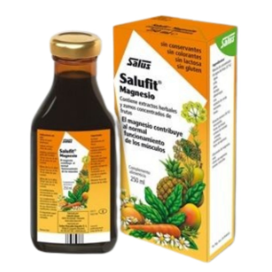 Salufit Magnesio Jarabe SinGluten 250ml Salus