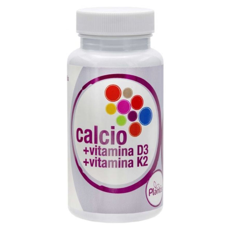Calcio Vitamina D3 Vitamina K2 60caps Plantis