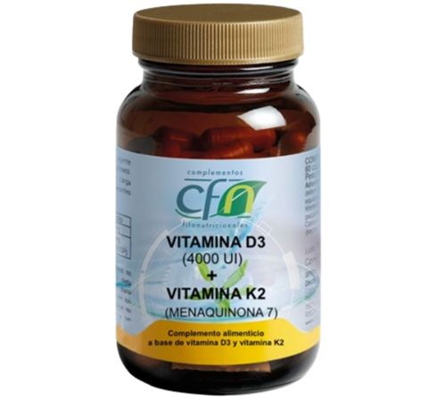 Vitamina D3 K2 60caps Cfn