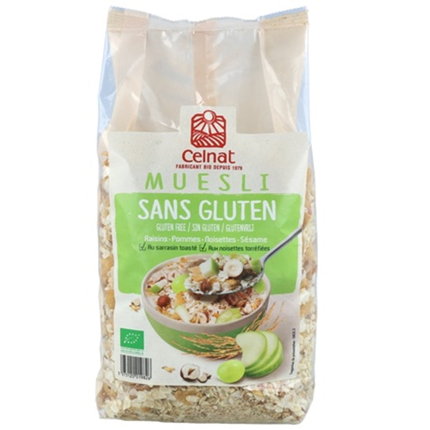 Muesli SinGluten Bio 375g Celnat
