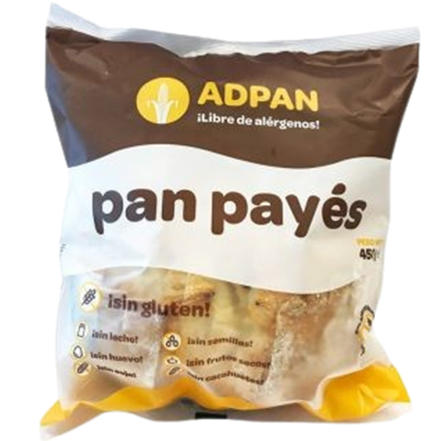 Pan de Payes SinGluten Vegan 480g Adpan
