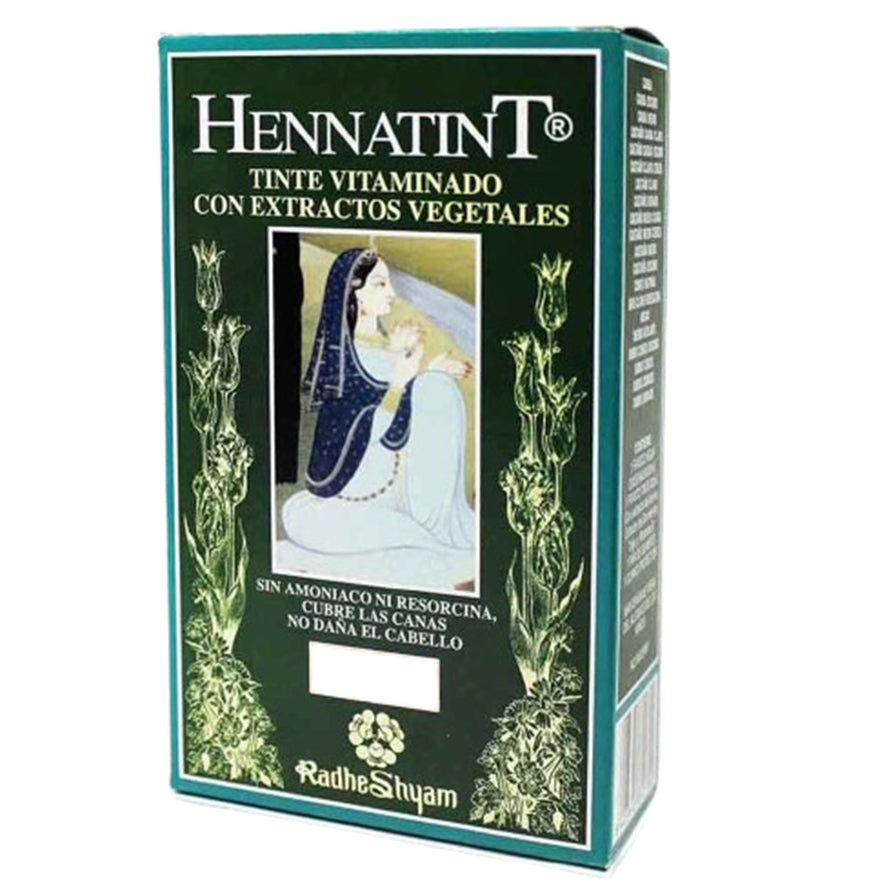 Hennatint Castaño Caoba Claro 60ml Radhe Shyam