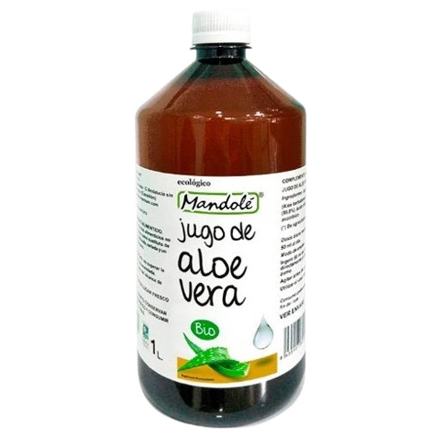 Jugo Aloe Vera Sin Filtrar Bio 1l. Mandole
