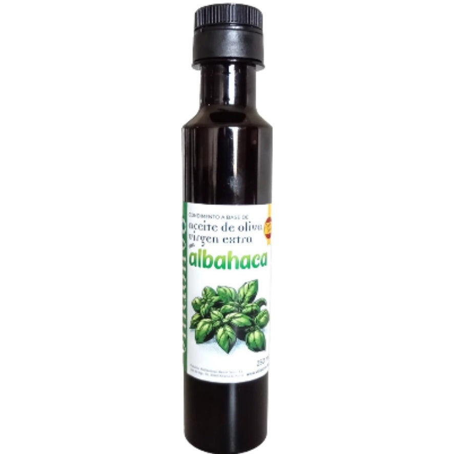 Aceite Aromatizado Albahaca 250ml Villaolivo